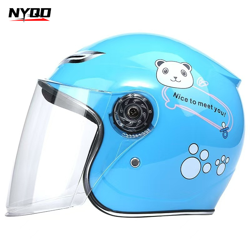 Kids Motorcycle Helmet Half Fa - Kids Electric Scooter 评论和价格