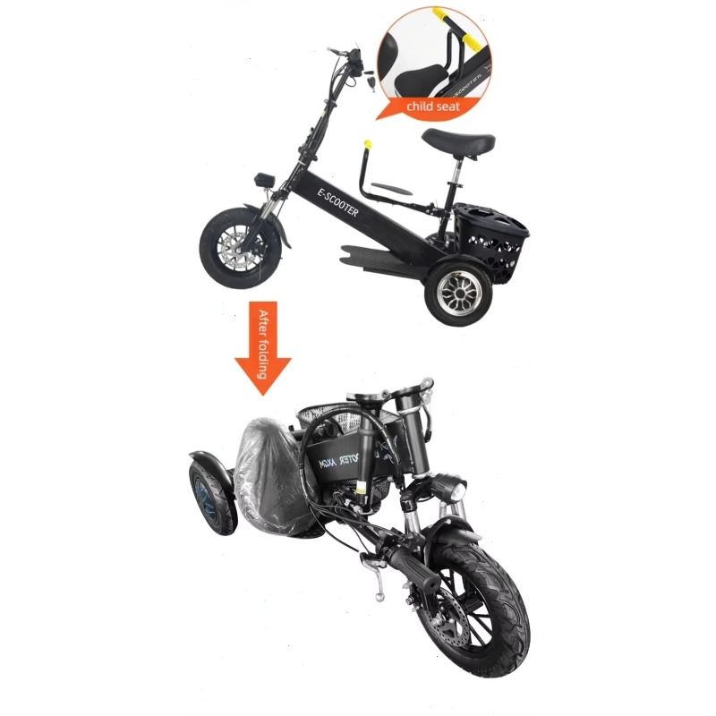 【2026】3 Wheel 2 Seats Folding  - Electric Scooter Adults 评论和价格