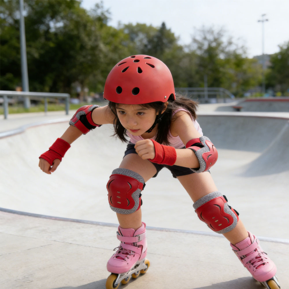 Kid Skating Protective Gear Se - Scooter Helmet Set 评论和价格